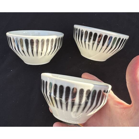 3 JACKSON Custom China Restaurant Ware RADIANT CONDIMENT/ BOWLS VINTAGE -C22 - Picture 3 of 11